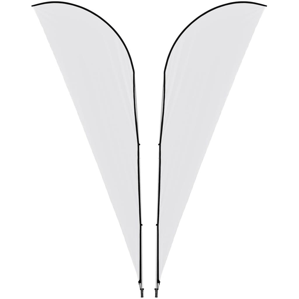 Legend 4M Sublimated Sharkfin Double-Sided Flying Banner – 1 complete unit thumbnail 4