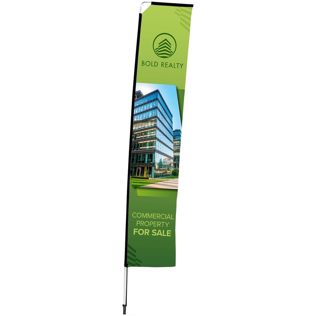 Legend 4M Sublimated Telescopic Double-Sided Flying Banner – 1 complete unit thumbnail 9