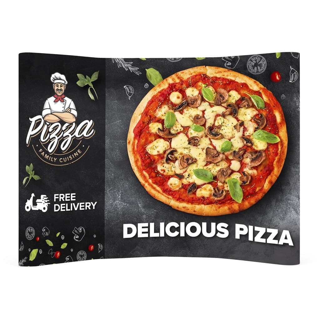 Legend Curved Banner Wall with Wings 2.85m x 2.25m thumbnail 12