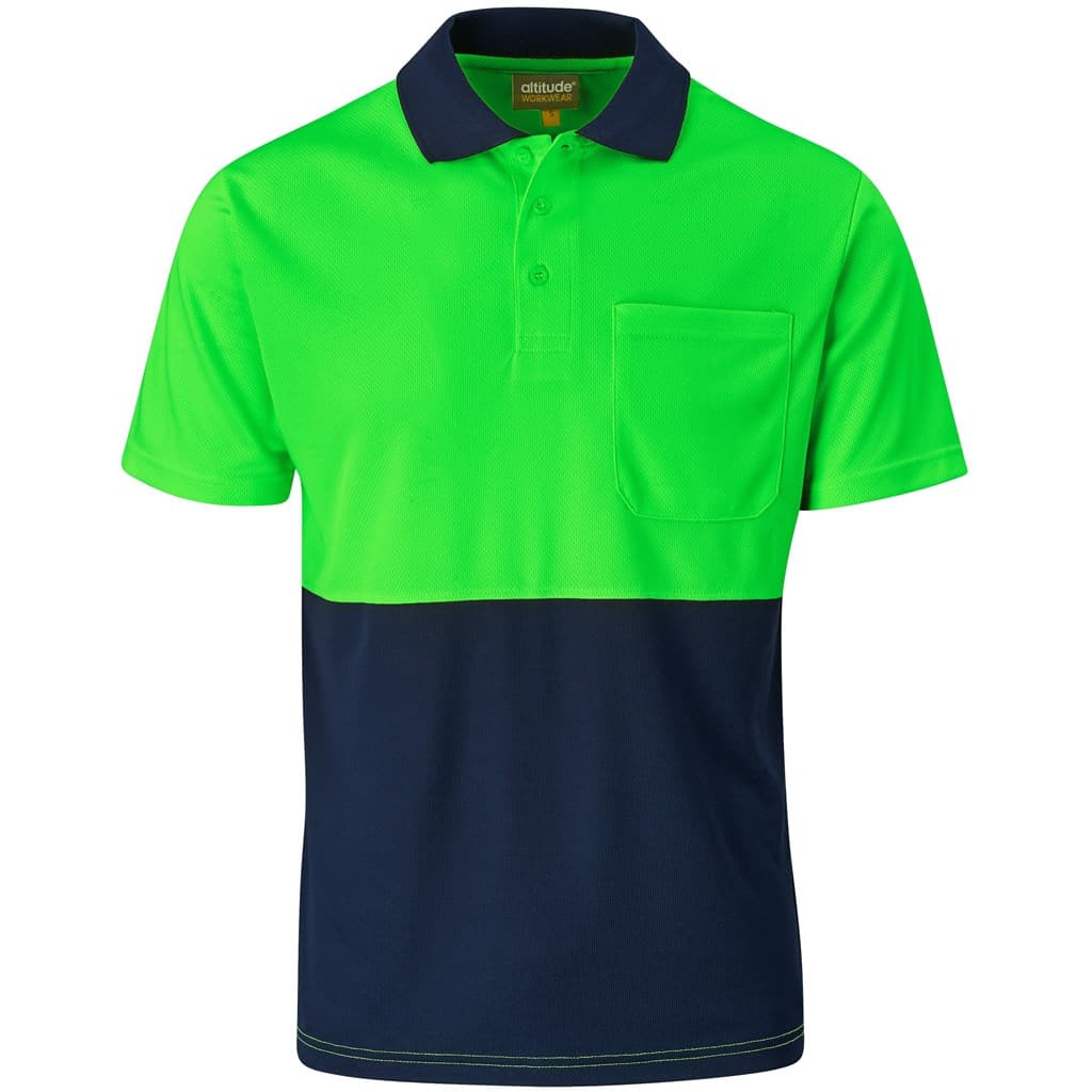 Inspector Two-Tone Hi-Viz Golf Shirt thumbnail 5
