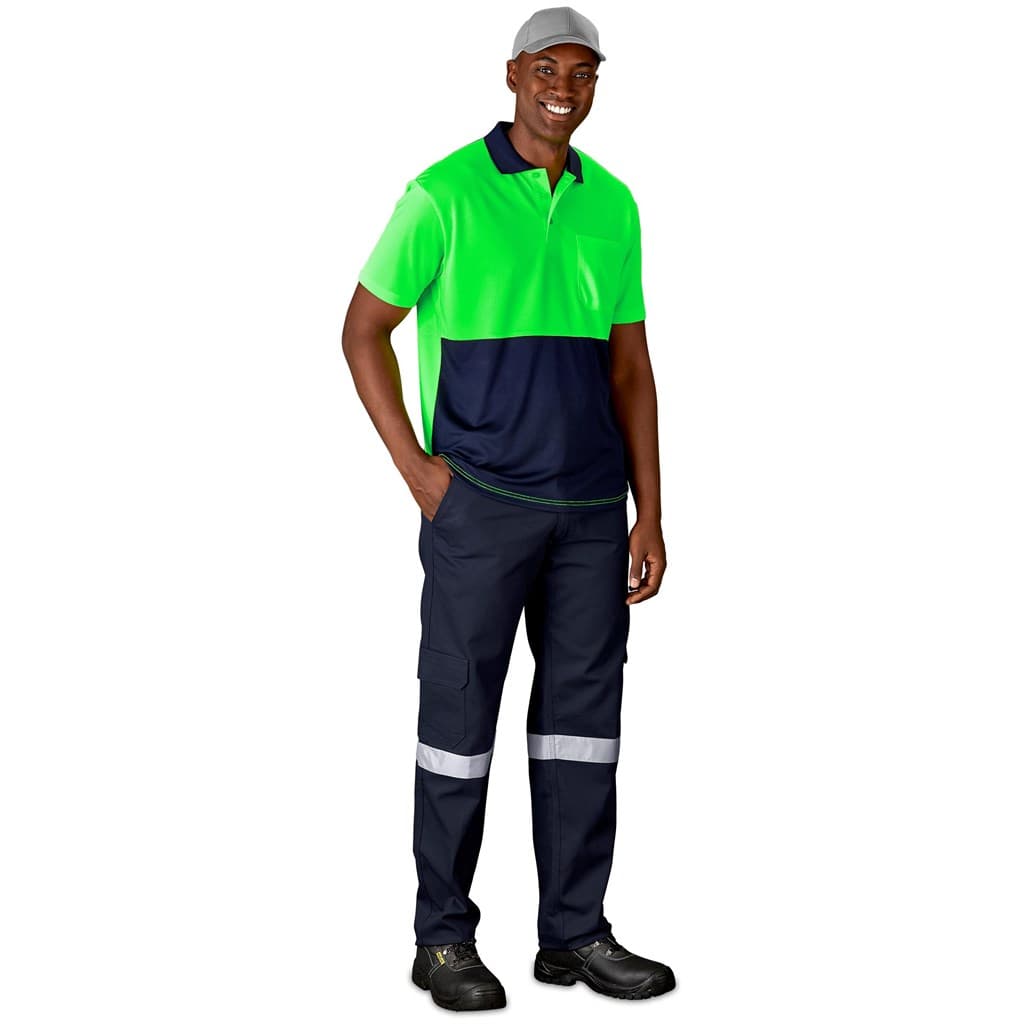 Inspector Two-Tone Hi-Viz Golf Shirt thumbnail 4