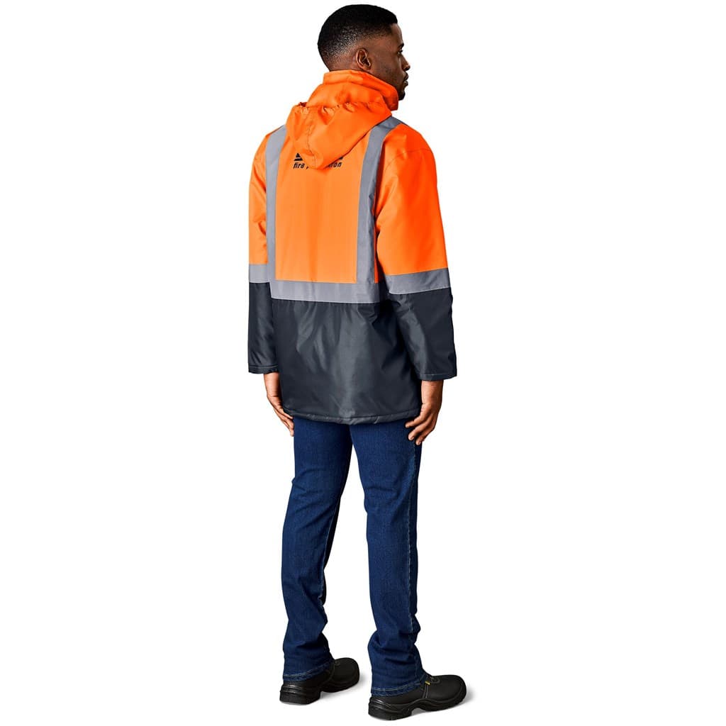 Hazard Padded Two-Tone Hi-Viz Reflective Jacket thumbnail 4