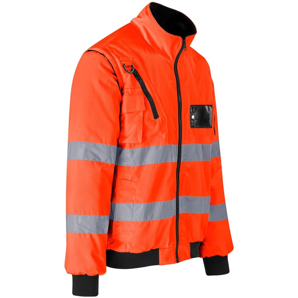 Techno Padded Hi-Viz Reflective Bunny Jacket thumbnail 18