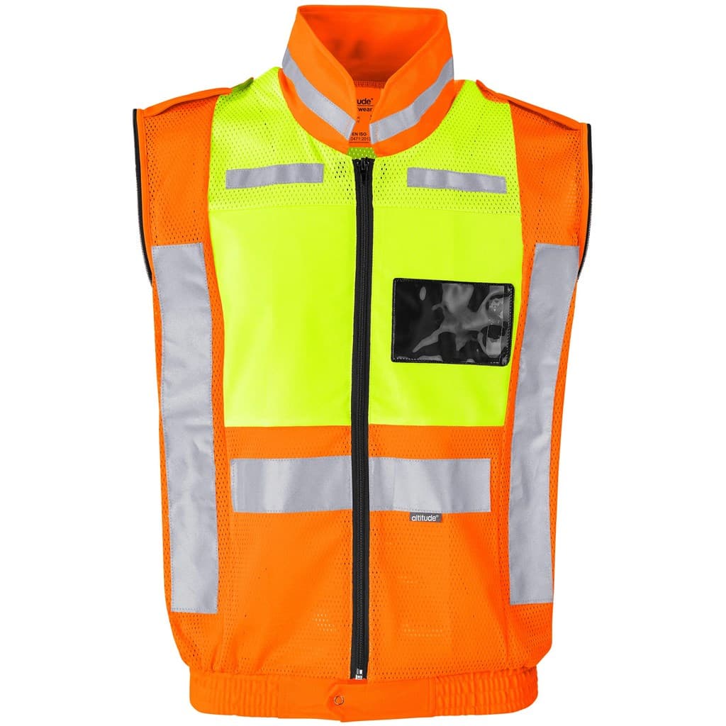 Metro Two-Tone Hi-Viz Reflective Zip-Off Jacket thumbnail 4