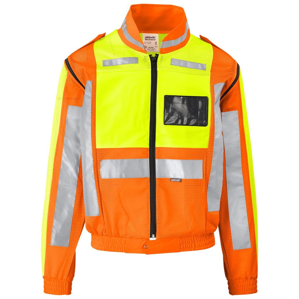 Metro Two-Tone Hi-Viz Reflective Zip-Off Jacket thumbnail 12