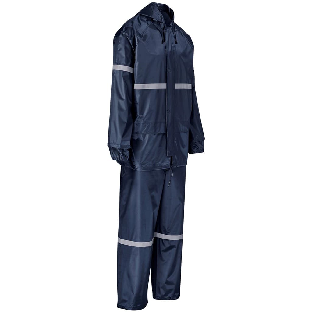 Outdoor Hi-Viz Reflective Polyester/PVC Rainsuit thumbnail 6