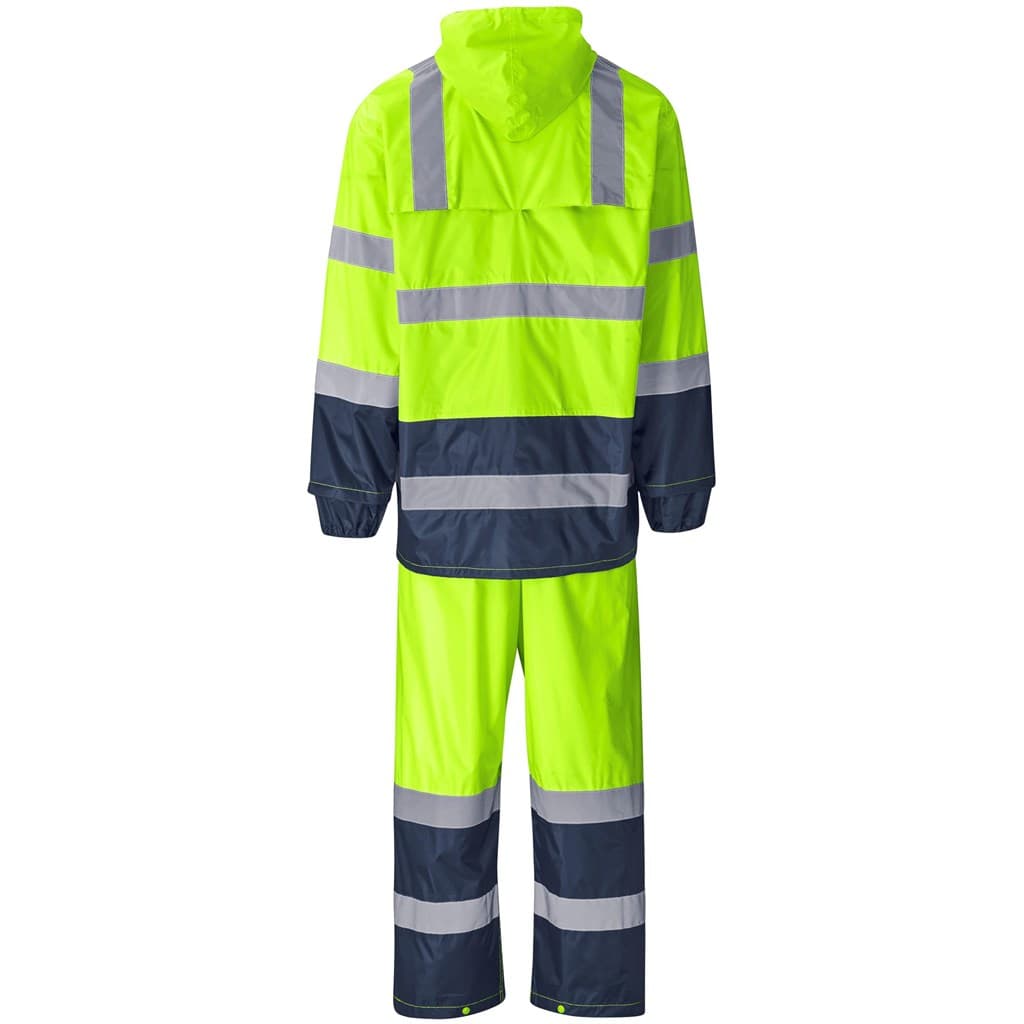 Torrent Two-Tone Hi-Viz Ref Polyester/PVC Rainsuit thumbnail 3