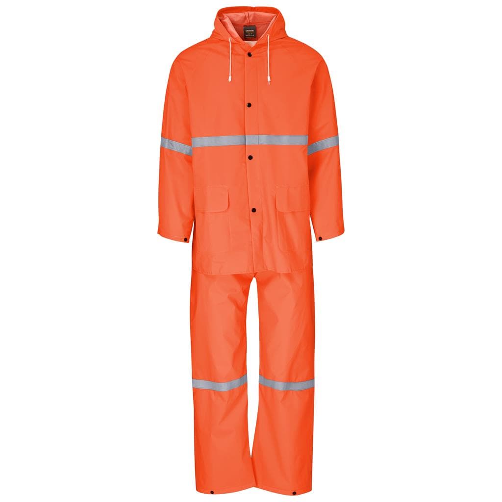 Light Duty Tornado  Hi-Viz Reflective  Rubberised Rainsuit thumbnail 4