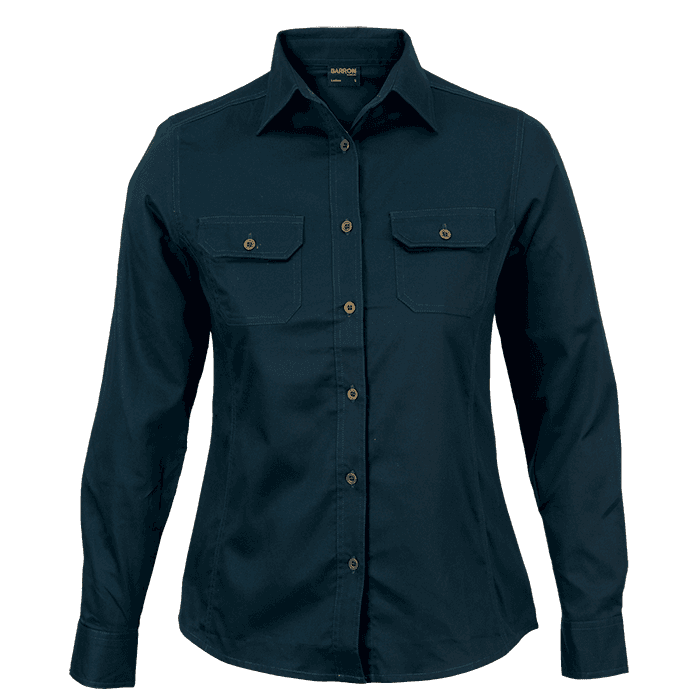 Bush Shirt Long Sleeve Ladies thumbnail 2