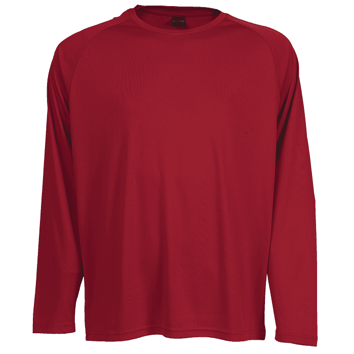135g Long Sleeve Polyester T-Shirt thumbnail 2