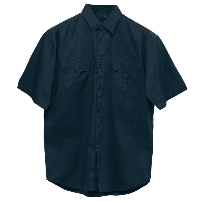 Plain Bush Shirt Mens thumbnail 4