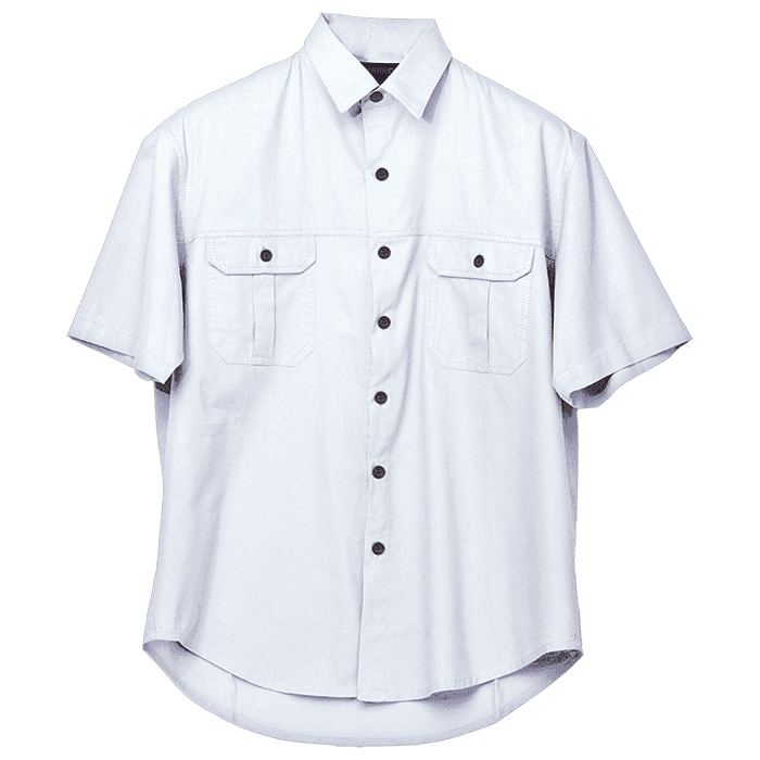Plain Bush Shirt Mens thumbnail 7