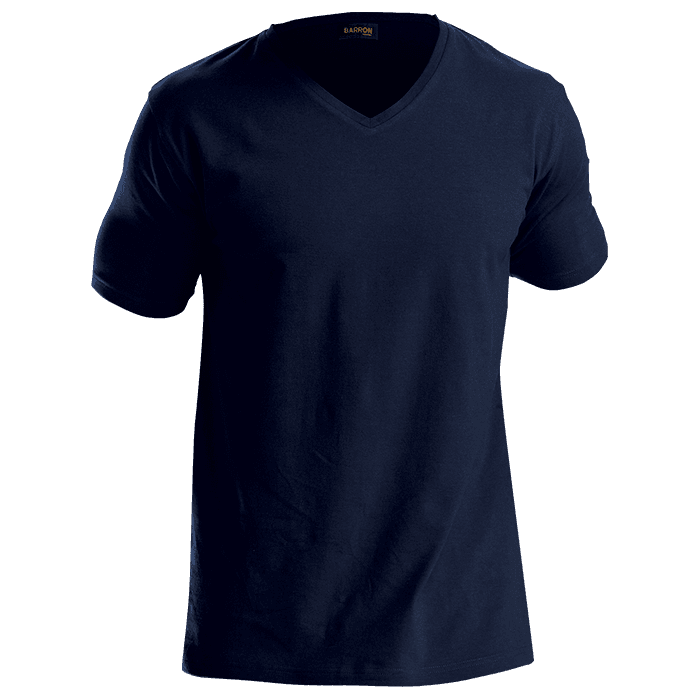 170g Slim Fit V-Neck T-Shirt Mens thumbnail 2