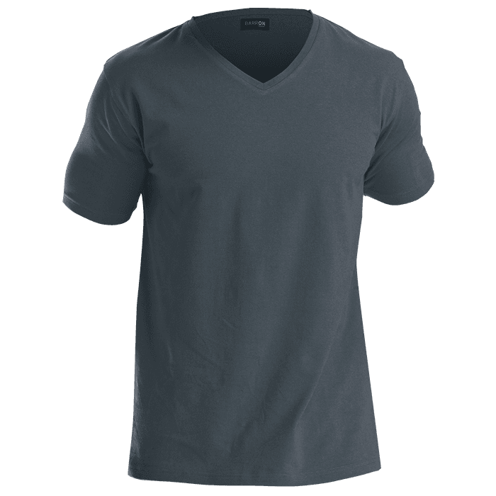 170g Slim Fit V-Neck T-Shirt Mens thumbnail 5