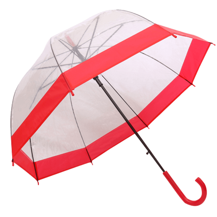 Dome Shaped Clear Umbrella