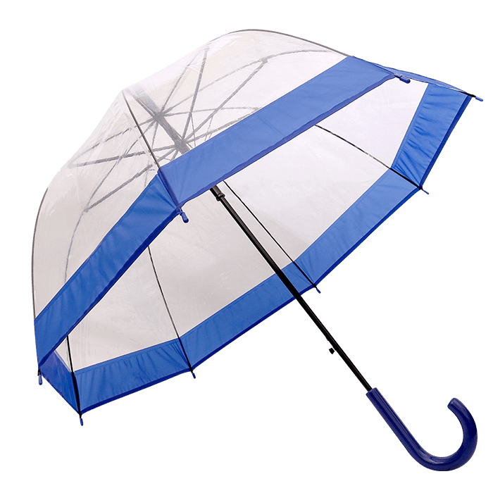 Dome Shaped Clear Umbrella thumbnail 3
