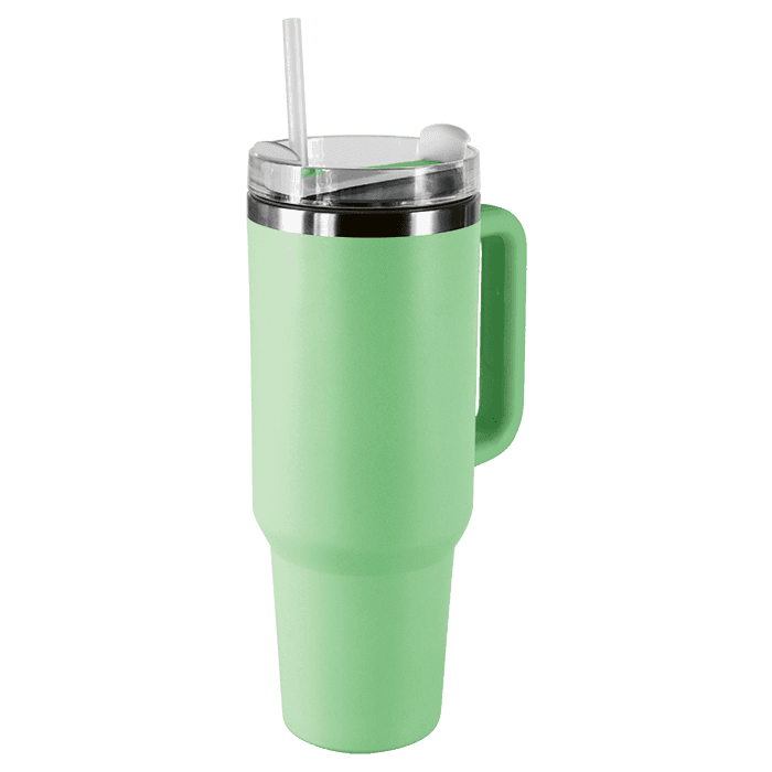 1.2L Double Walled Travel Mug with Straw thumbnail 7