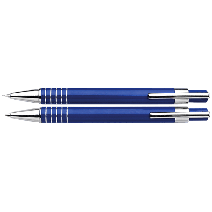 Lacquered Barrel Matching Ballpoint Pen and Clutch Pencil Se thumbnail 3
