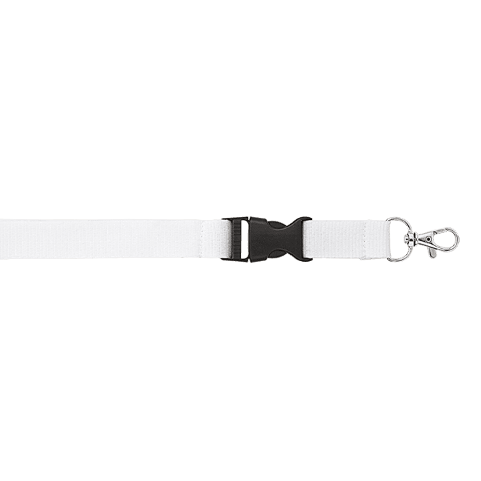 Woven Lanyard with Plastic Buckle thumbnail 4