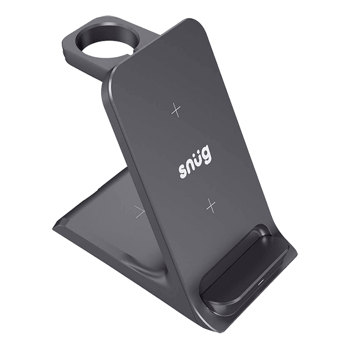 Snug 3 In 1 Wireless Charger Stand 15W