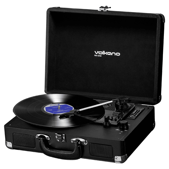 Volkano Retro Series Portable Vinyl Player