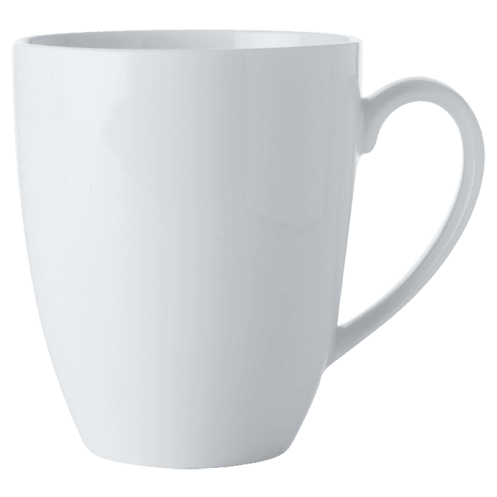 White Basics Coupe Mug 450ml