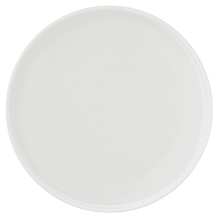 White Basics High Rim Plate
