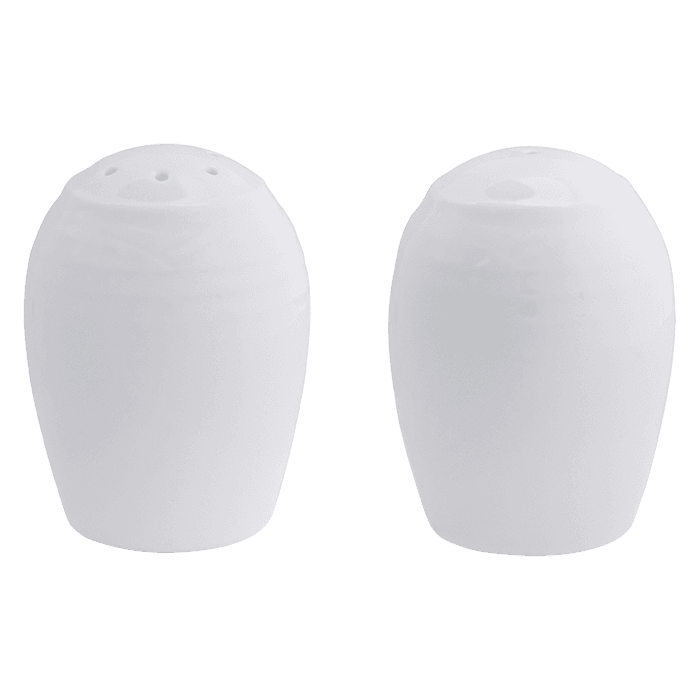 Arctic White Salt and Pepper Set
