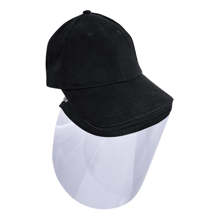 VIZIP 6 Panel Brushed Cotton Caps (Box of 10) thumbnail 2