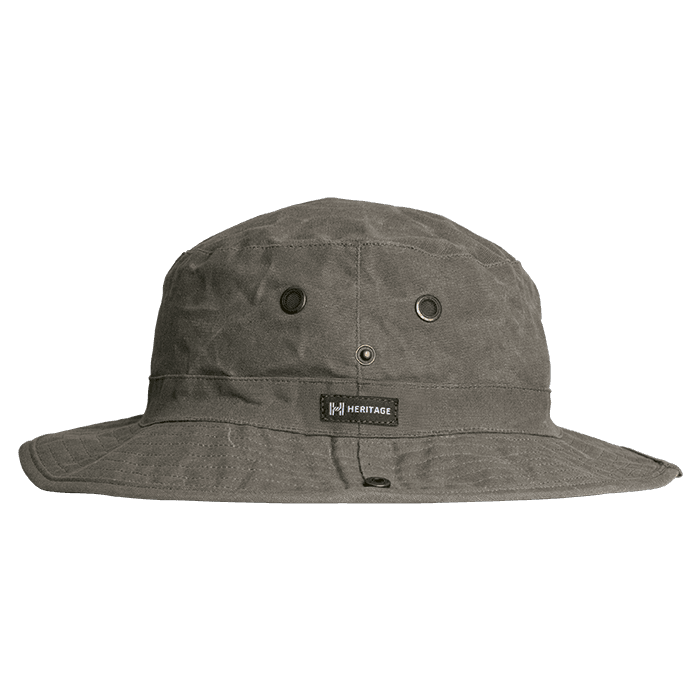 Heritage Washed Oil Skin Outdoor Hat