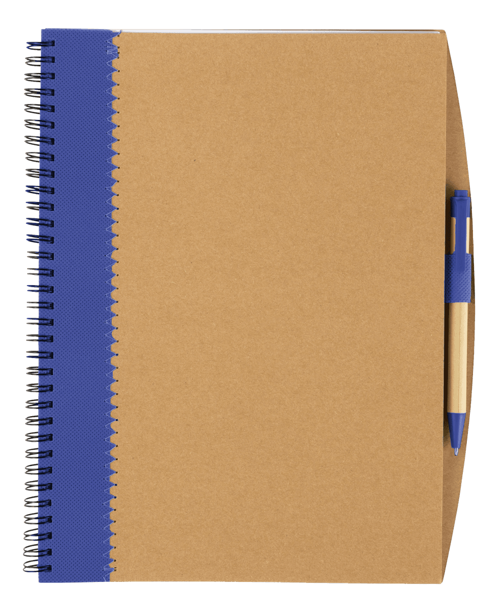 Recycled Cardboard Notebook With Pen