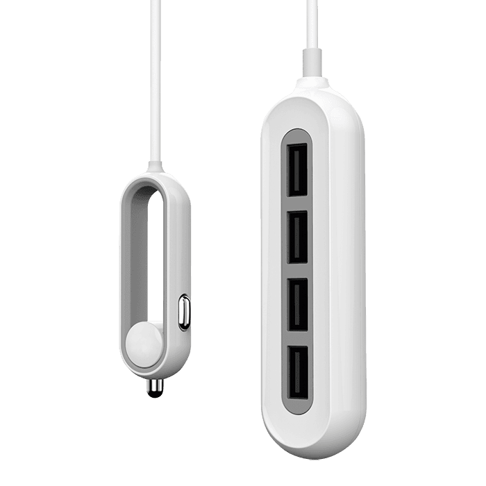 Whizzy 4 Port USB Car Charger thumbnail 2