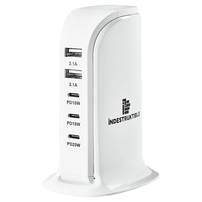 IND 5 Port P.D + USB Gan Charger