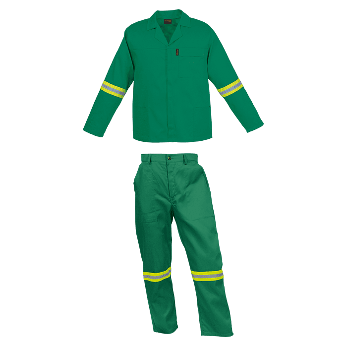 Barron Budget Poly Cotton Conti Suit with Reflective thumbnail 2