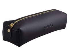 Noted PU Slim Pencil Case [Black]