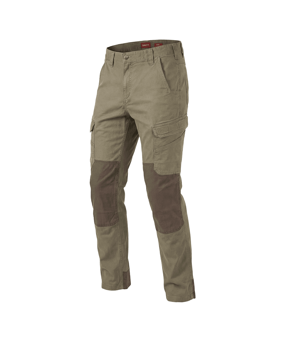 Salongo Two Tone Stretch Cargos thumbnail 3
