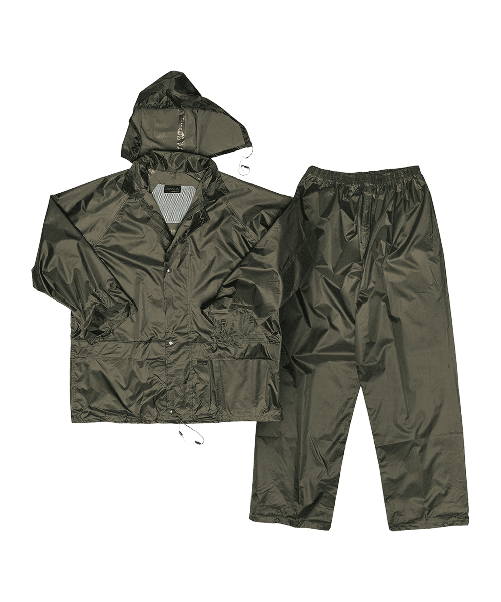 Polyester PVC Rain Suit