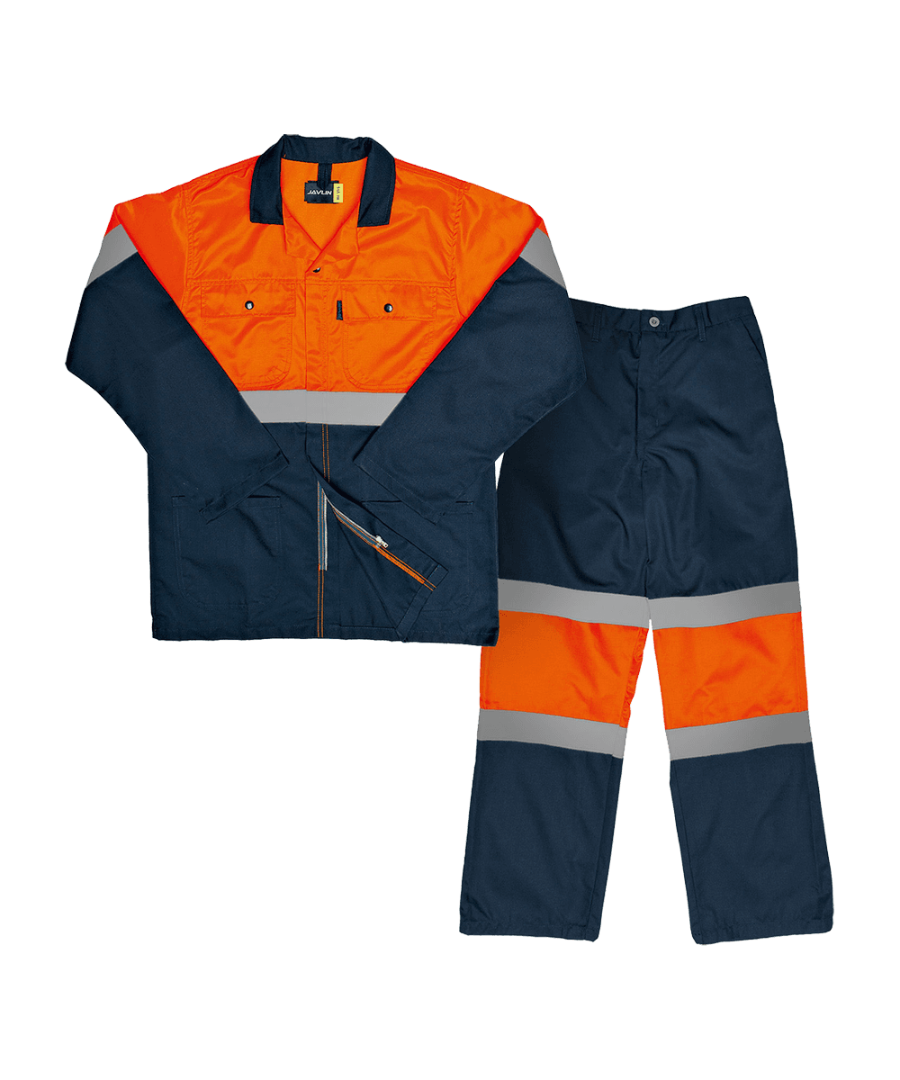 Hi-Vis Two Tone Conti Suit SABS Specification