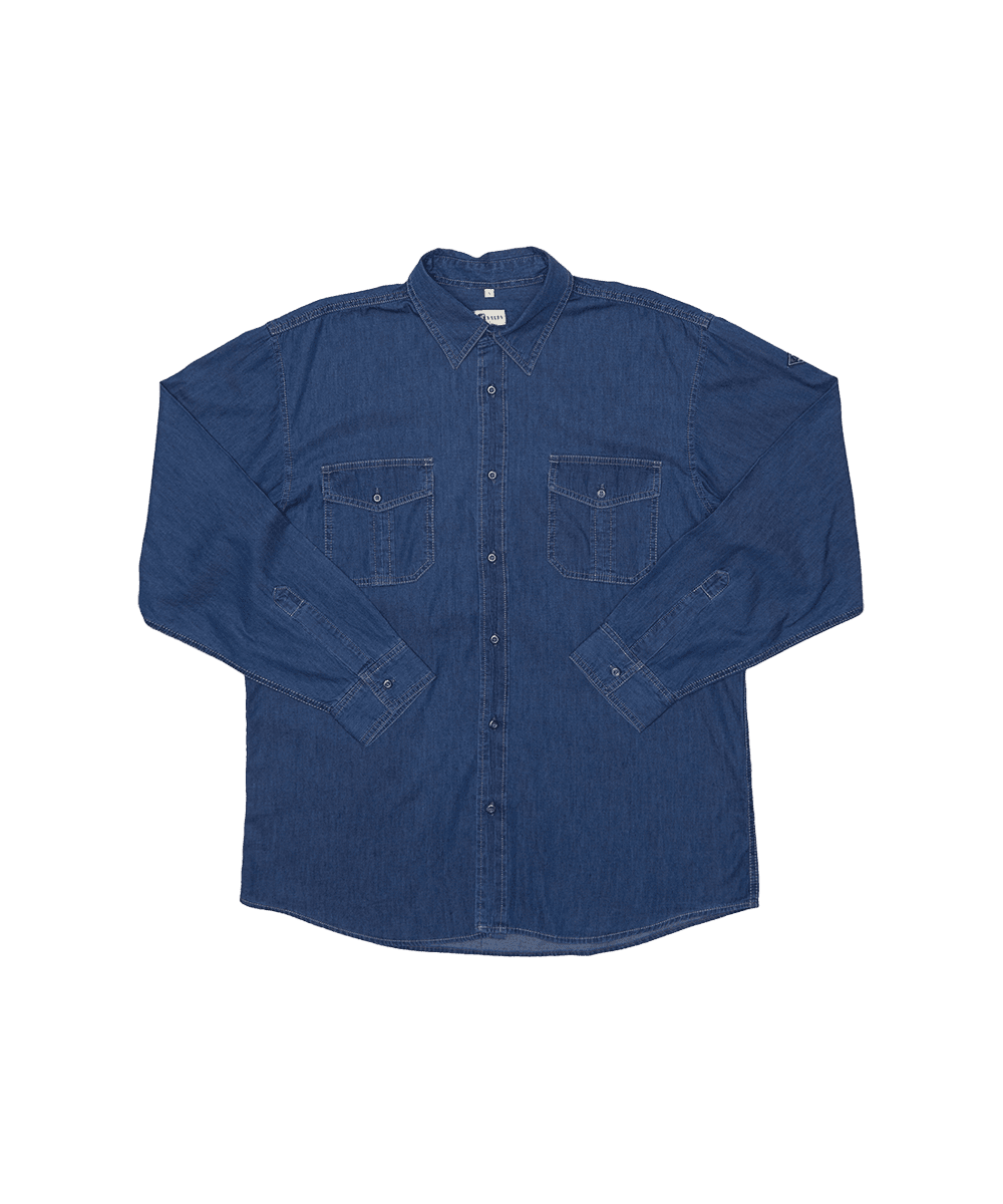 End Of Range – Denim Long Sleeve Shirt