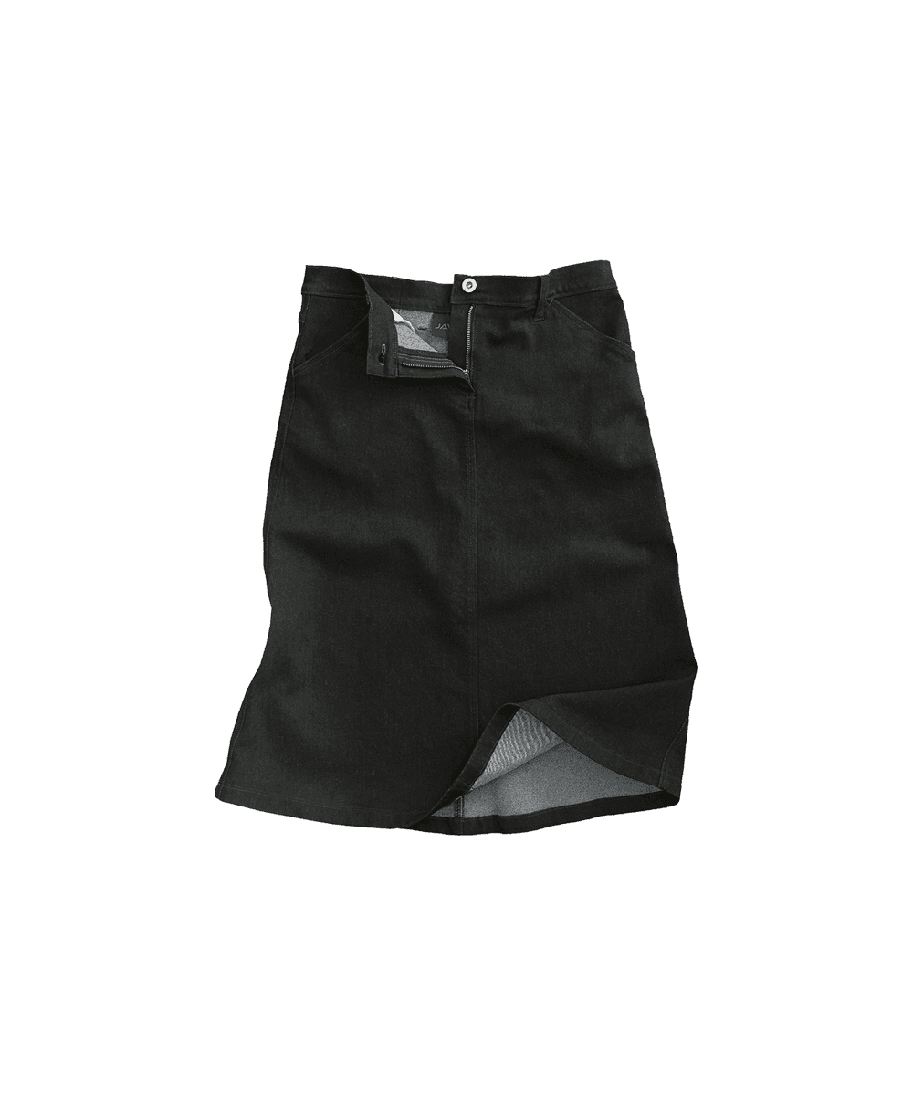 End Of Range – Women’s Black Stretch Denim Skirt
