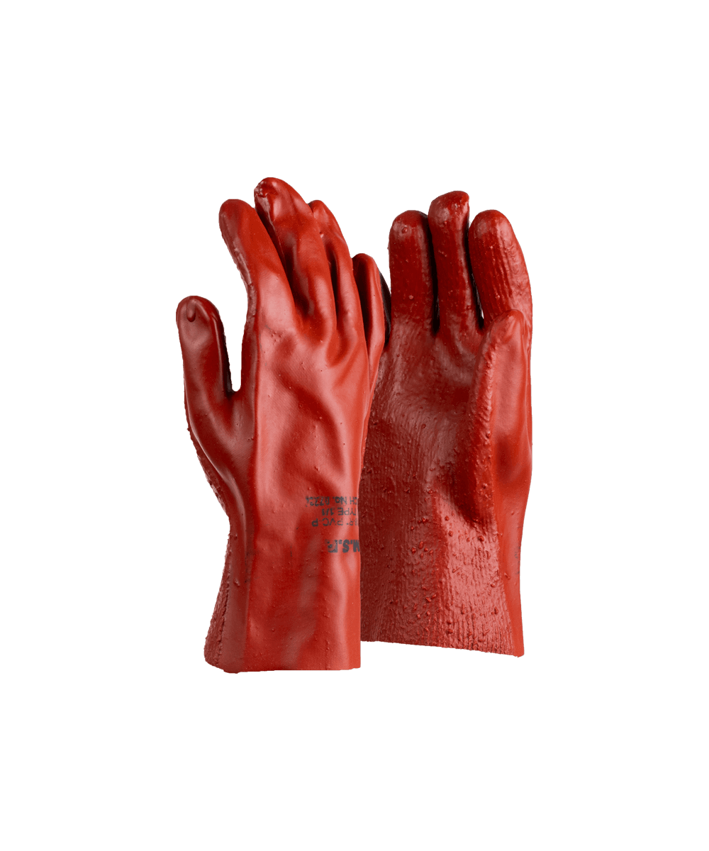 PVC Heavyweight Rough Palm Gloves – 27cm