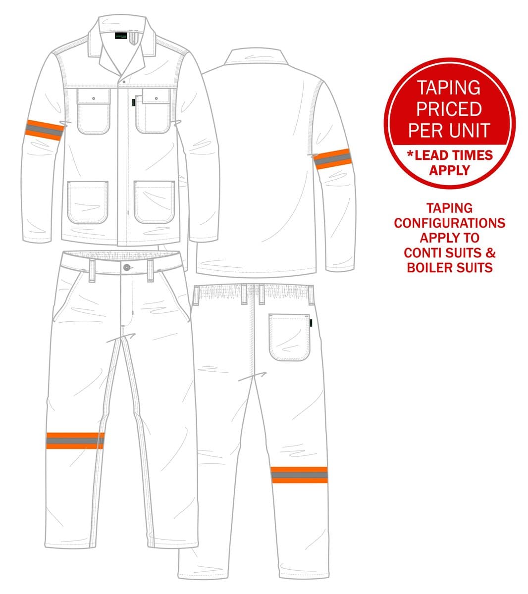 Orange Silver Orange, One Arm & One Leg