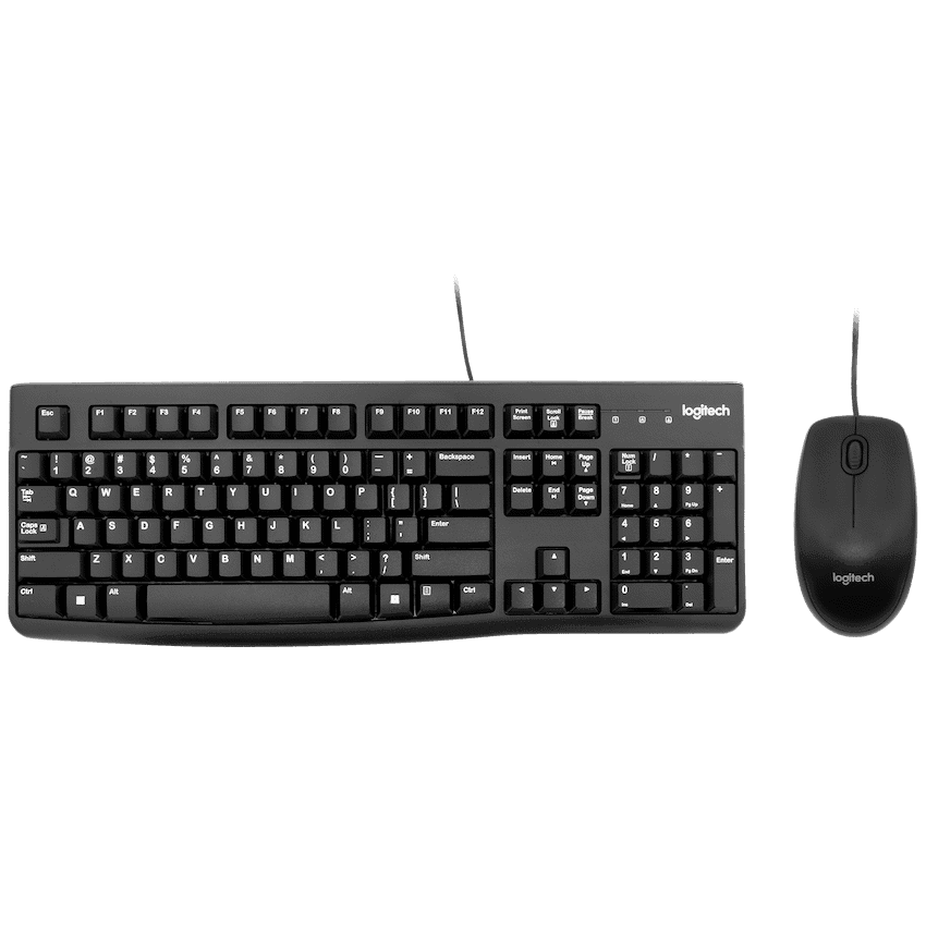 Logitech(R) MK120 Corded Combo – USB