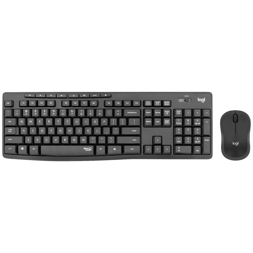 Logitech(R) MK295 Silent Wireless Combo – Graphite