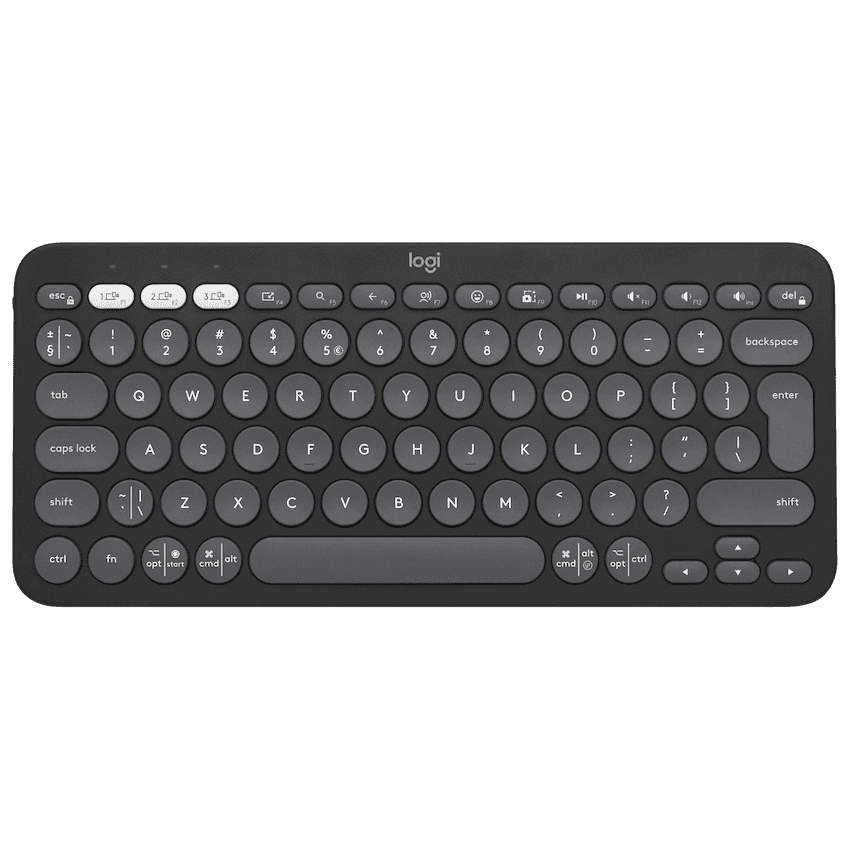 Logitech(R) Pebble Keys 2 K380s – Tonal Graphite thumbnail 3