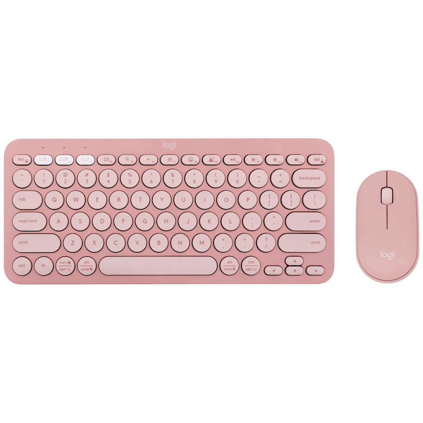 Logitech(R) Pebble 2 Combo – Tonal Rose