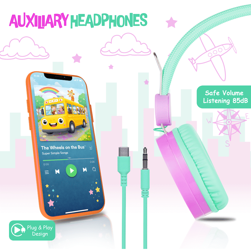 Amplify Kids Adventure Auxiliary Headphone thumbnail 10