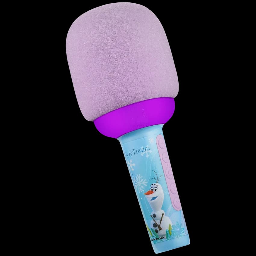 Disney Frozen Bluetooth Dome Microphone with RGB Lights thumbnail 2
