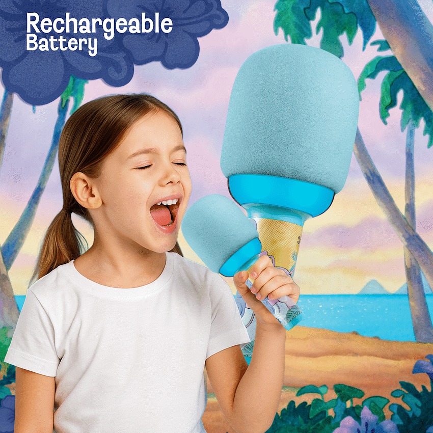 Disney Frozen Bluetooth Dome Microphone with RGB Lights thumbnail 9