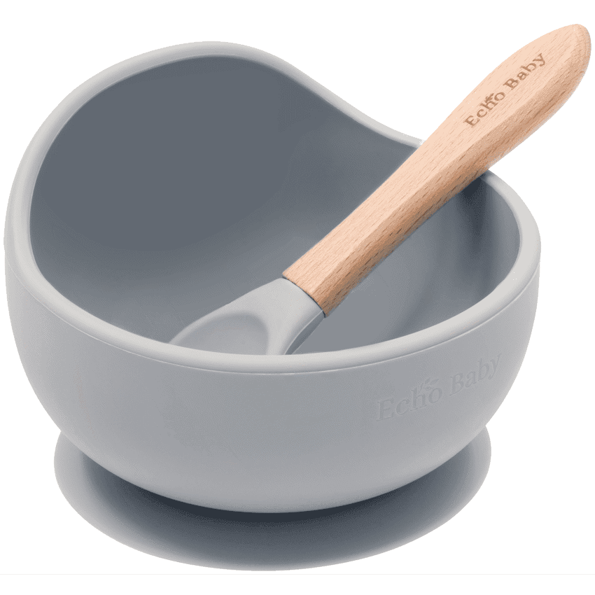 Echo Baby Silicone Suction Bowl and Spoon Set thumbnail 5